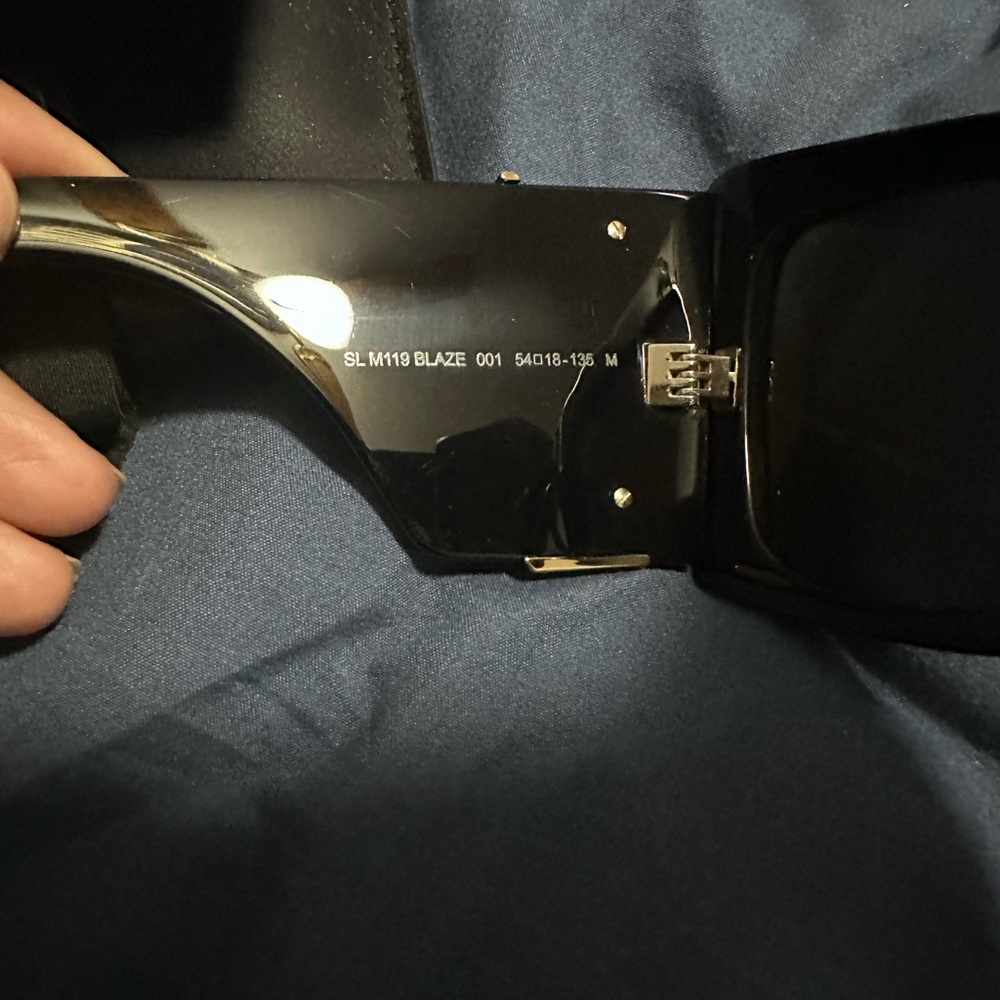 Authentic Saint Laurent SL M119 BLAZE Sunglasses - Picture 5 of 14